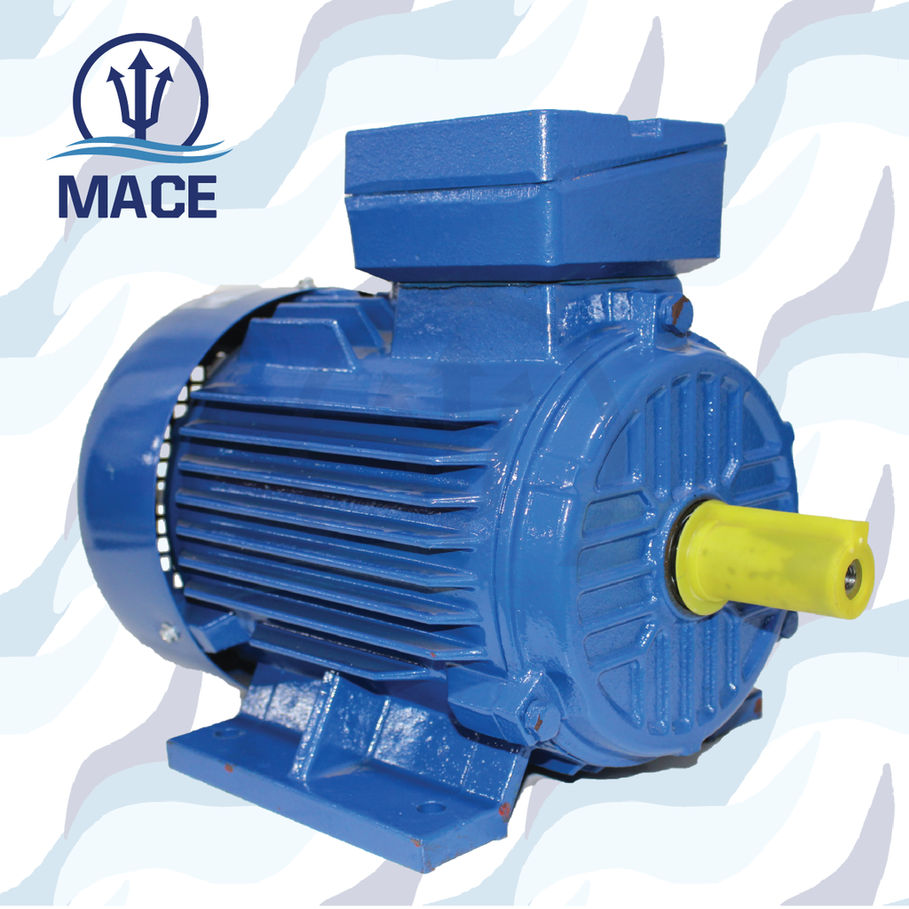 Electric Motor B3 x 1.5kW/2HP x 3 Phase x 3,000 RPM x CI x IE3 x MACE [YE3-90S-2]