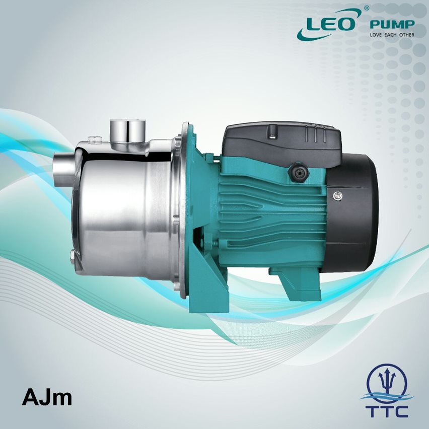 Jet Pump: Model AJm-30S x 0.37kW/0.5HP x 1 Phase x Clean Water