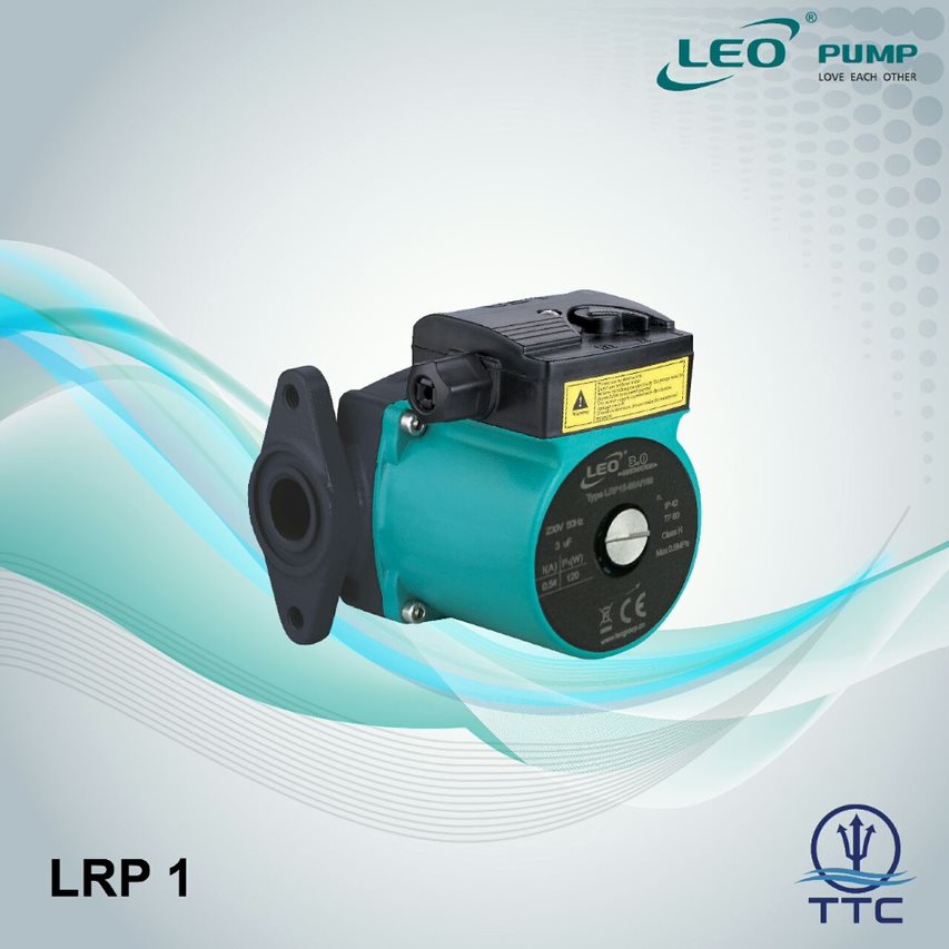 Hot Water Circulation Pump: Model LRPm-25-120/180 x kW/HP x 1 Phase x  Water