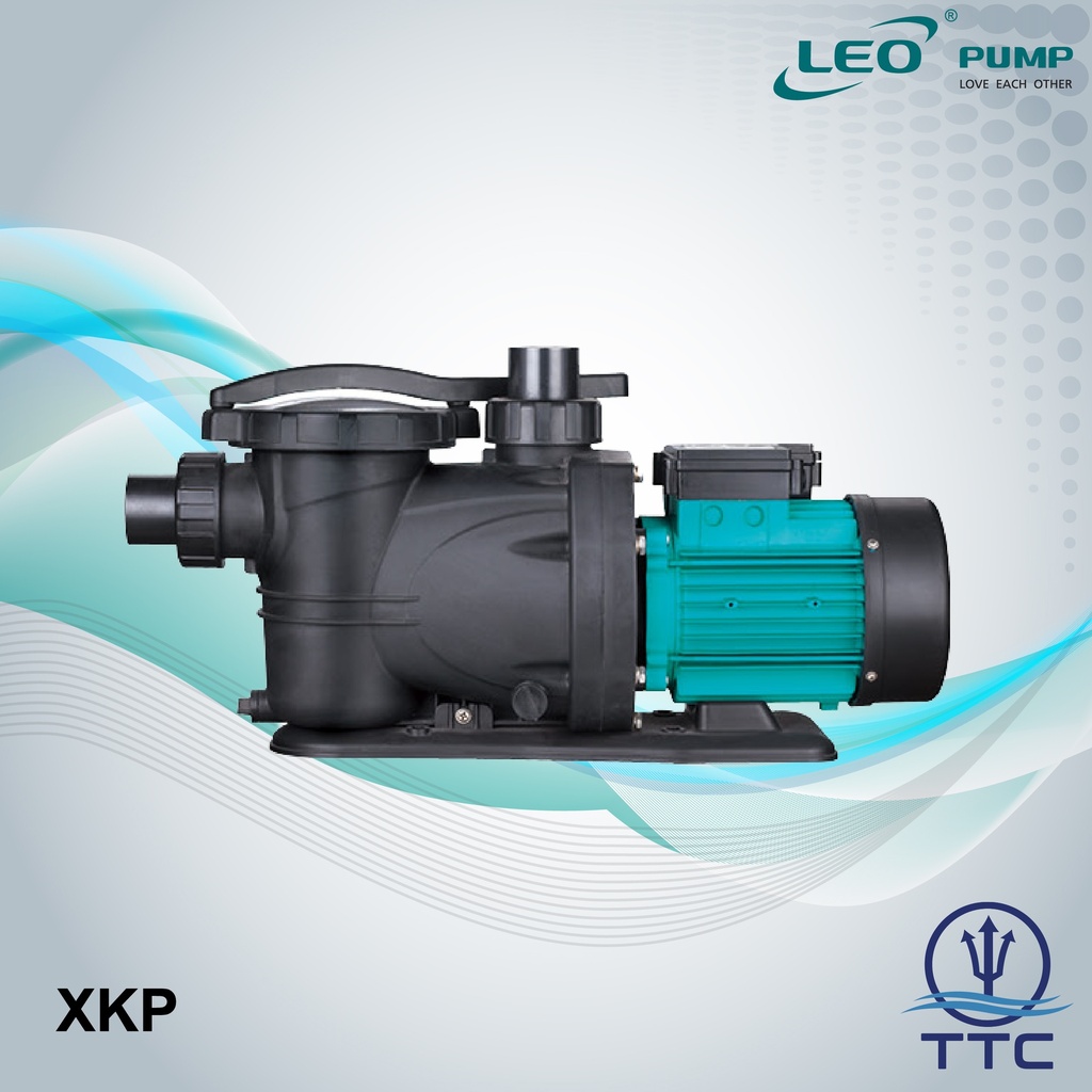 Pool Pump: Model XKP-160 x 1.6kW/2HP x 1 Phase x Clean Water