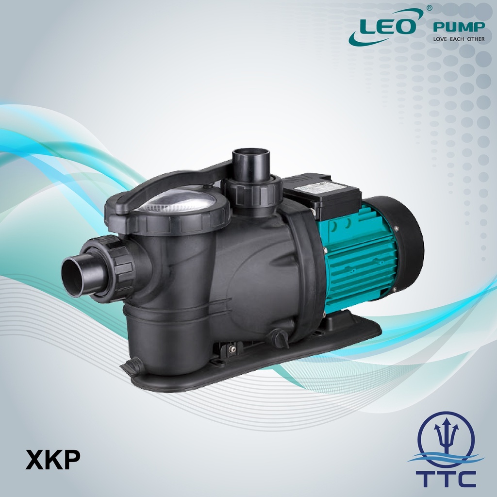Pool Pump: Model XKP-110 x 1.1kW/1.5HP x 1 Phase x Clean Water