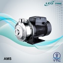 Stainless Steel Centrifugal Pump: Model AMSm-70/0.75 x 0.75kW/1HP x 1 Phase x Clean Water