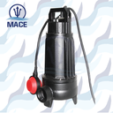 VH Series Sewage Pump: Model VH100/40(M)x 0.75kW/0.75HP x 1 Phase x Outlet 40mm