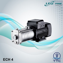 [40502003] Stainless Steel Horizontal Multistage Pump: Model ECHm-4-30 x 0.55kW/0.75HP x 1 Phase x Clean Water